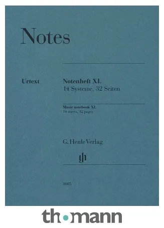 Henle Verlag Notenheft A4