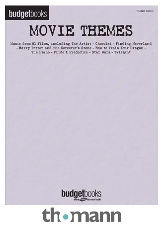 Hal Leonard Budgetbooks Movie Themes