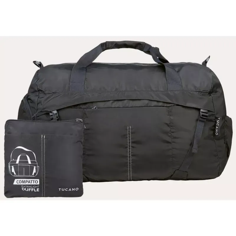 Saco de Viagem Tucano - Compatto Eco Duffle (Preto)