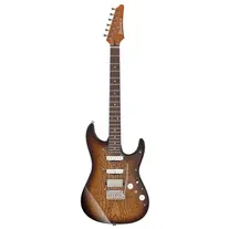 Guitarra Ibanez AZ2204NJA Prestige Tobacco Sunburst