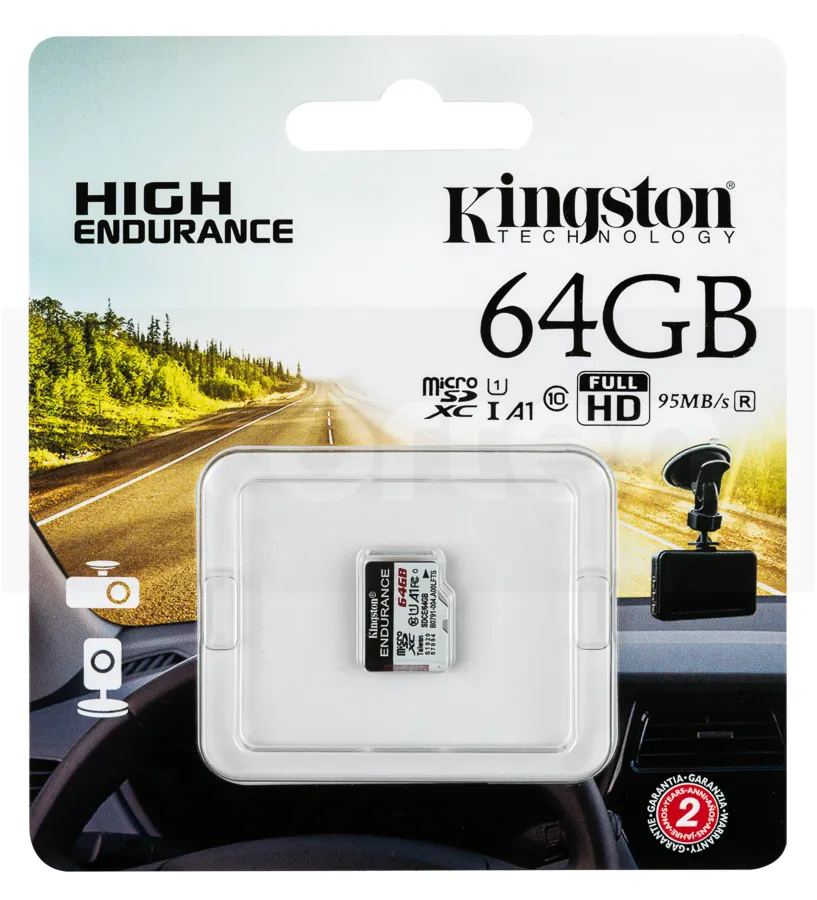 Cartão de Memória MicroSDXC KINGSTON 64GB