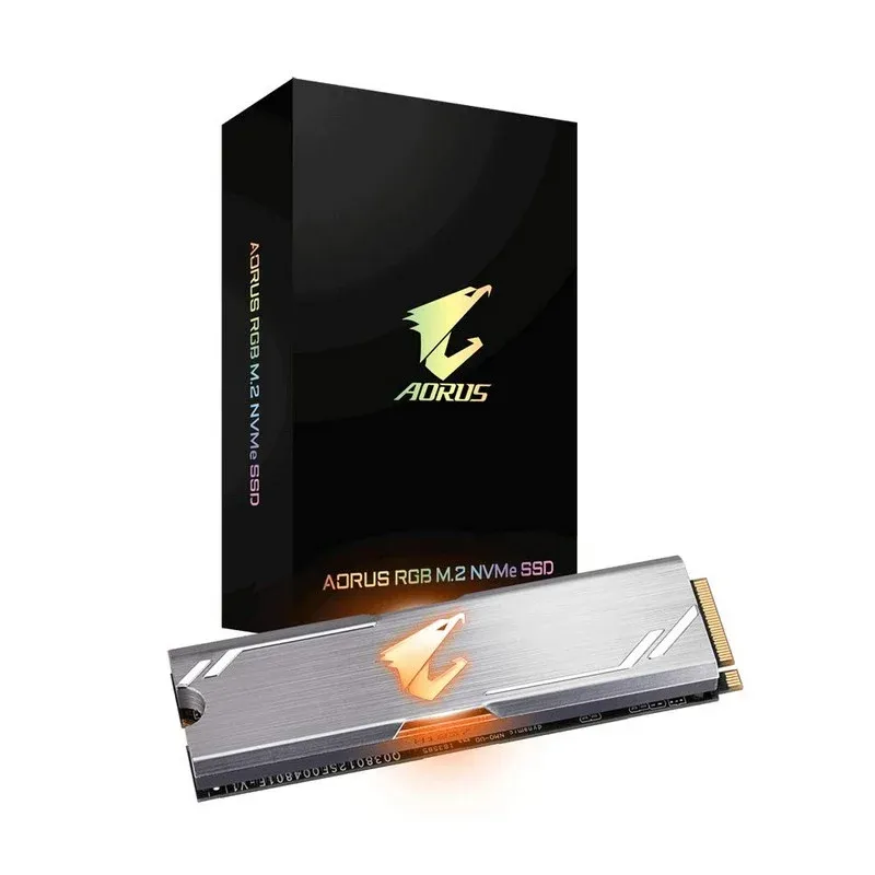 Disco Rígido Gigabyte Aorus RGB M.2 256GB PCI Express 3.0 3D TLC NVMe