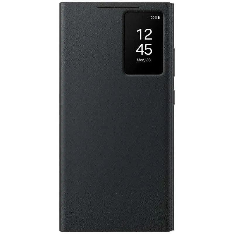 Capa flip inteligente preta Samsung para Galaxy S24 Ultra