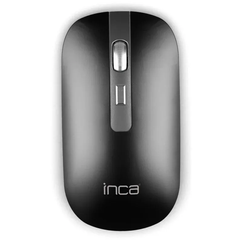 Ratón Inca IWM-531RA Bluetooth 1600 DPI Antracite Recargável Silencioso