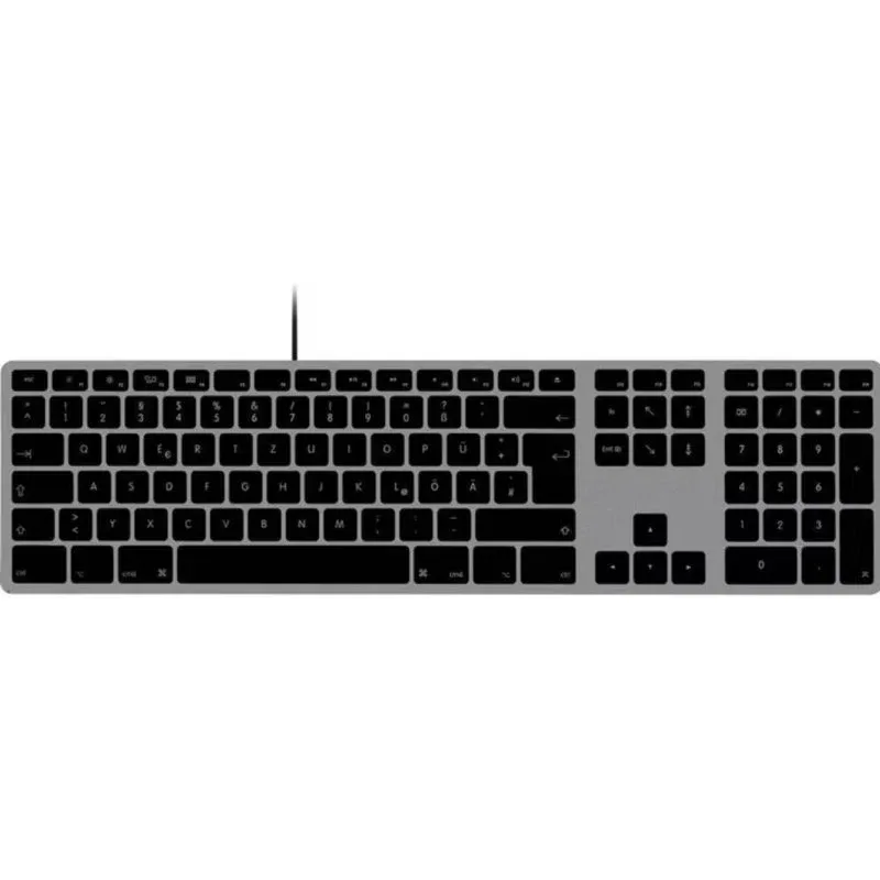 Teclado Matias FK316CB-DE Scissor-Switch completo USB-C Alemanha QWERTZ