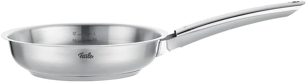 Frigideira De Aço Inoxidável Fissler Pure Profi De 20 Cm
