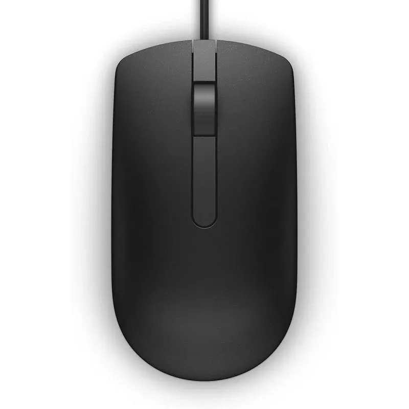 Dell MS116 Rato Ótico Ambidestro 1000DPI Preto