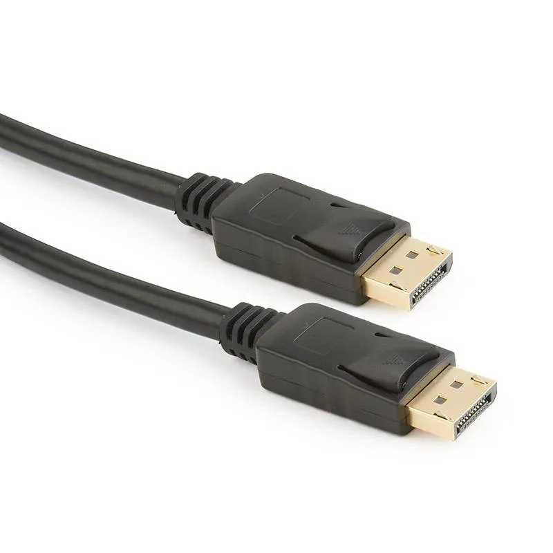 Cabo DisplayPort 1.2 Gembird CC-DP2-6 4K 60Hz 1.8m Preto