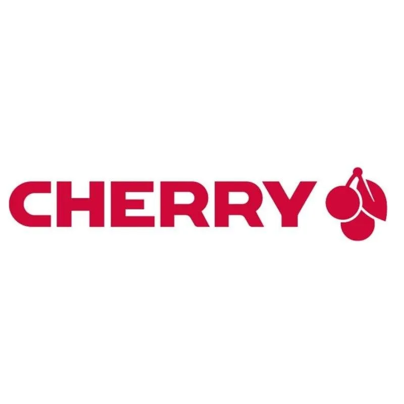 Teclado Cherry Stream Wireless tijera AZERTY francês sem fios USB preto