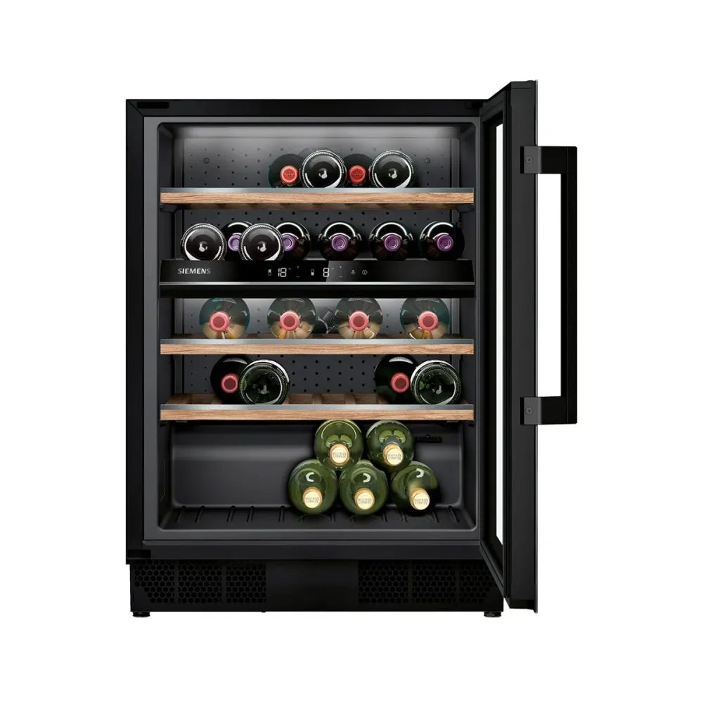 Cave de Vinhos Siemens KU21WAHG0 44 Garrafas Preta