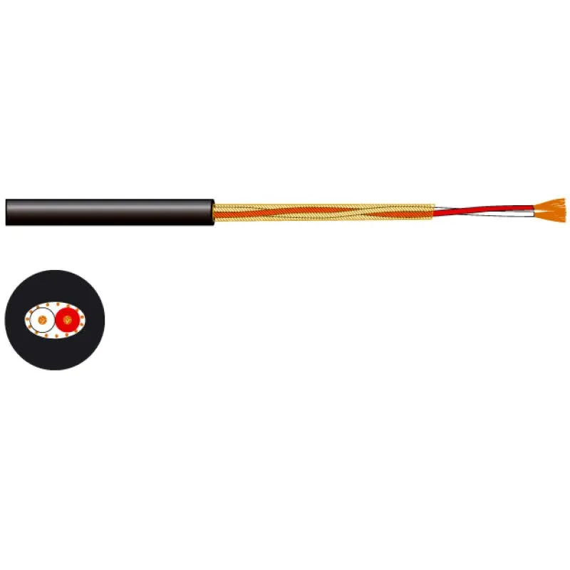 Bobine Cabo microfone/linha de 2 condutores 100m - CA-93