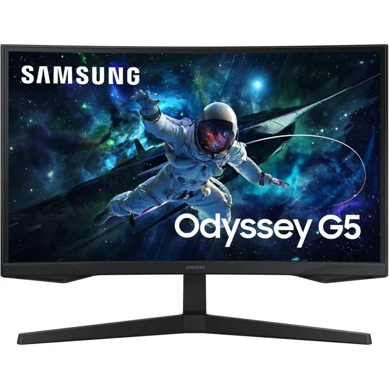 Samsung Odyssey G5 G55C Monitor 27" VA QHD 165Hz HDR10 FreeSync Premium Curvo