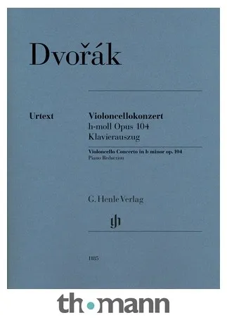 Henle Verlag Dvorák Cellokonzert op.104