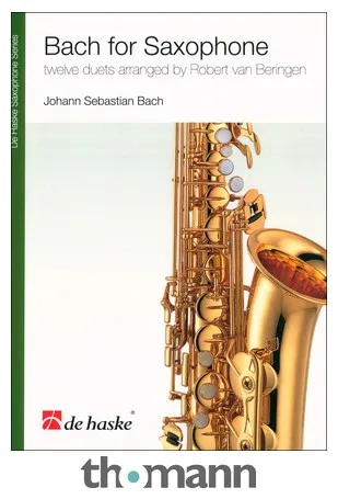 De Haske Bach For Saxophone - Duets