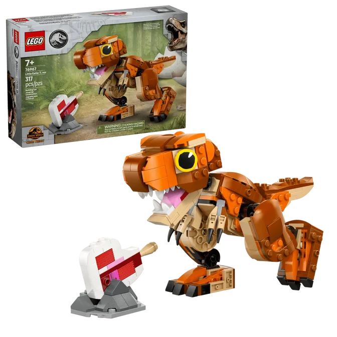 LEGO Jurassic World: Little Eatie - T. Rex, 317 Peças (76967)