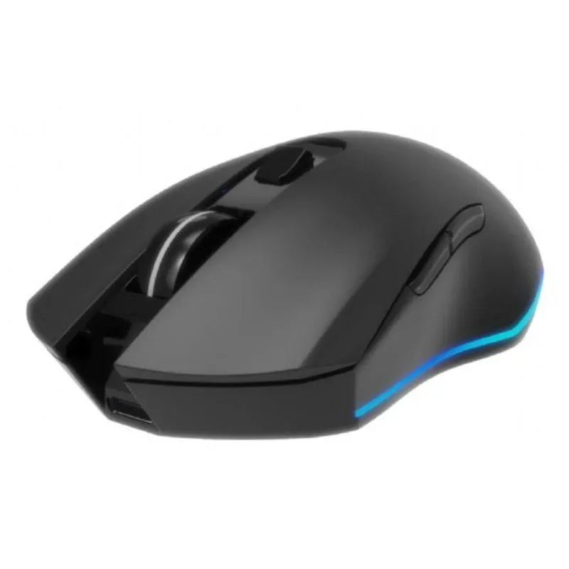 Ratão Gembird Gaming sem fio 3200 DPI Óptico 6 Botões RGB Preto