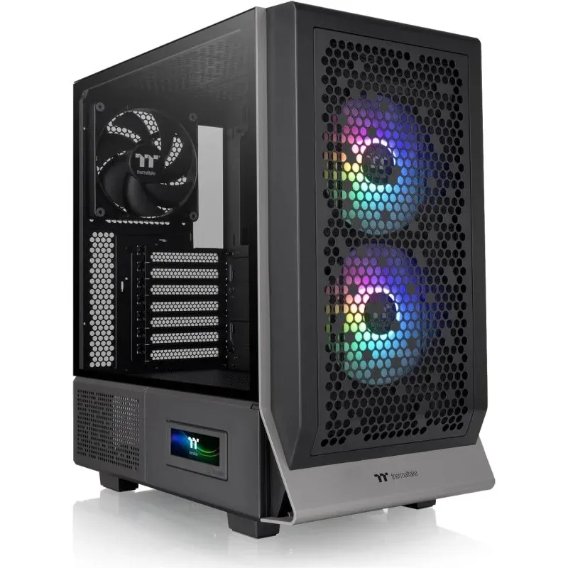 Caixa ATX Thermaltake Ceres 300 TG ARGB Vidro Temperado USB 3.2 Preta