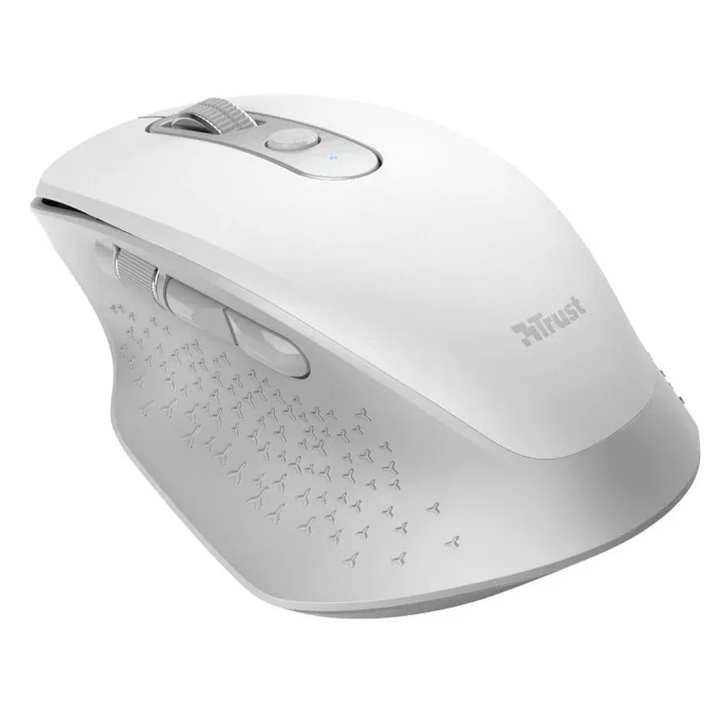 Trust Ozaa Rato Ergonómico Sem Fios 2400DPI Branco