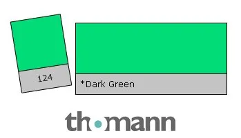 Lee Filter Roll 124 Dark Green