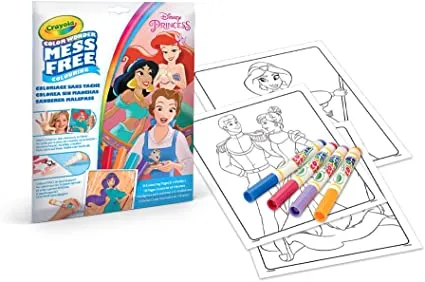 Cor Crayola Sem Pontos de Princesa da Disney (Idade Mínima Recomendada: 3 anos)