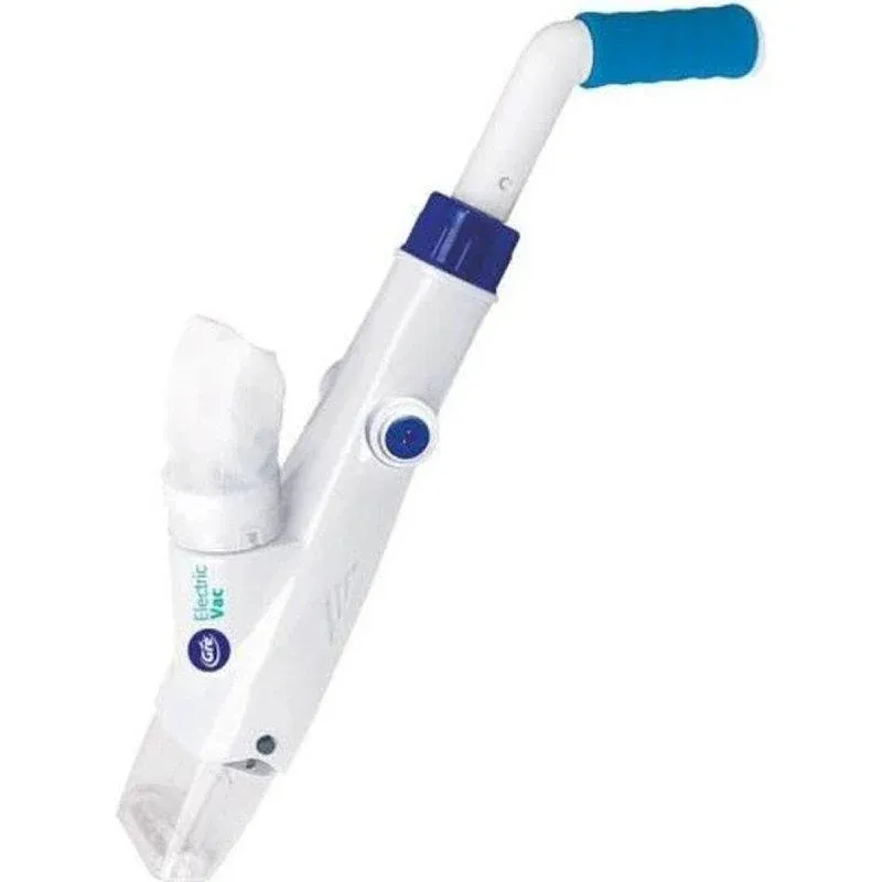 Aspirador Gre Pool & Spa Vac 9,6V sem fios leve com cuba transparente