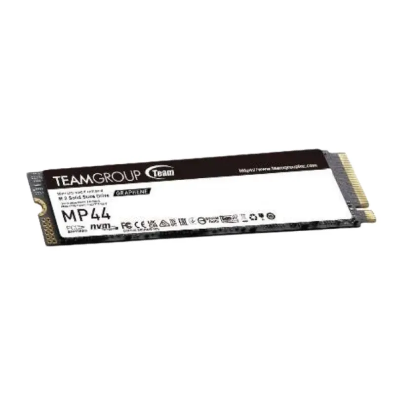 Disco SSD M.2 PCIe 4.0 NVMe Team Group 4TB MP44-7400R/7000W-650/660K IOPS c/dissip Grafeno