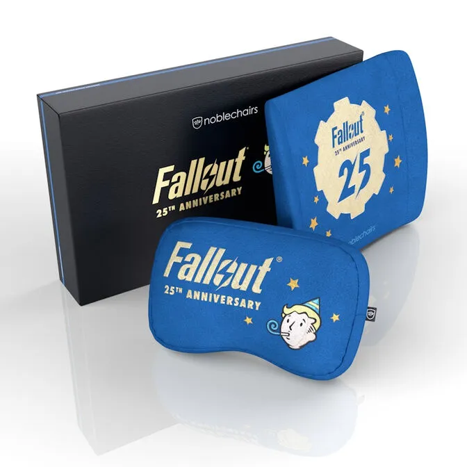 Set Almofadas noblechairs Memory Foam - Fallout 25th Anniversary Edition