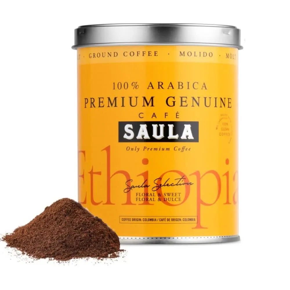 Saula Café Moído 25124221 Genuíno Etiópia 250Gr
