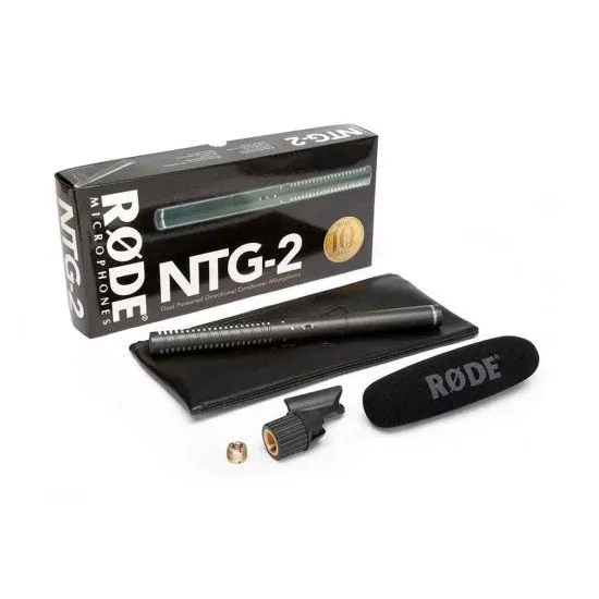 Rode MICROFONE CONDENSADOR SHOTGUN NTG 2