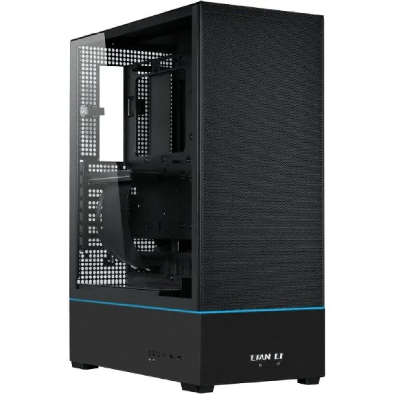Caixa de Computador Lian-Li SUP01 Mid Tower ARGB Vidro Temperado USB-C 3.2 Preta