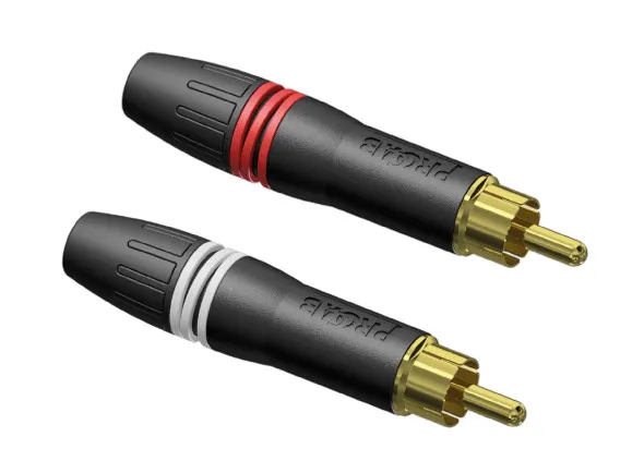 ProCab PCR2M/BG Cinch Plug Double SET