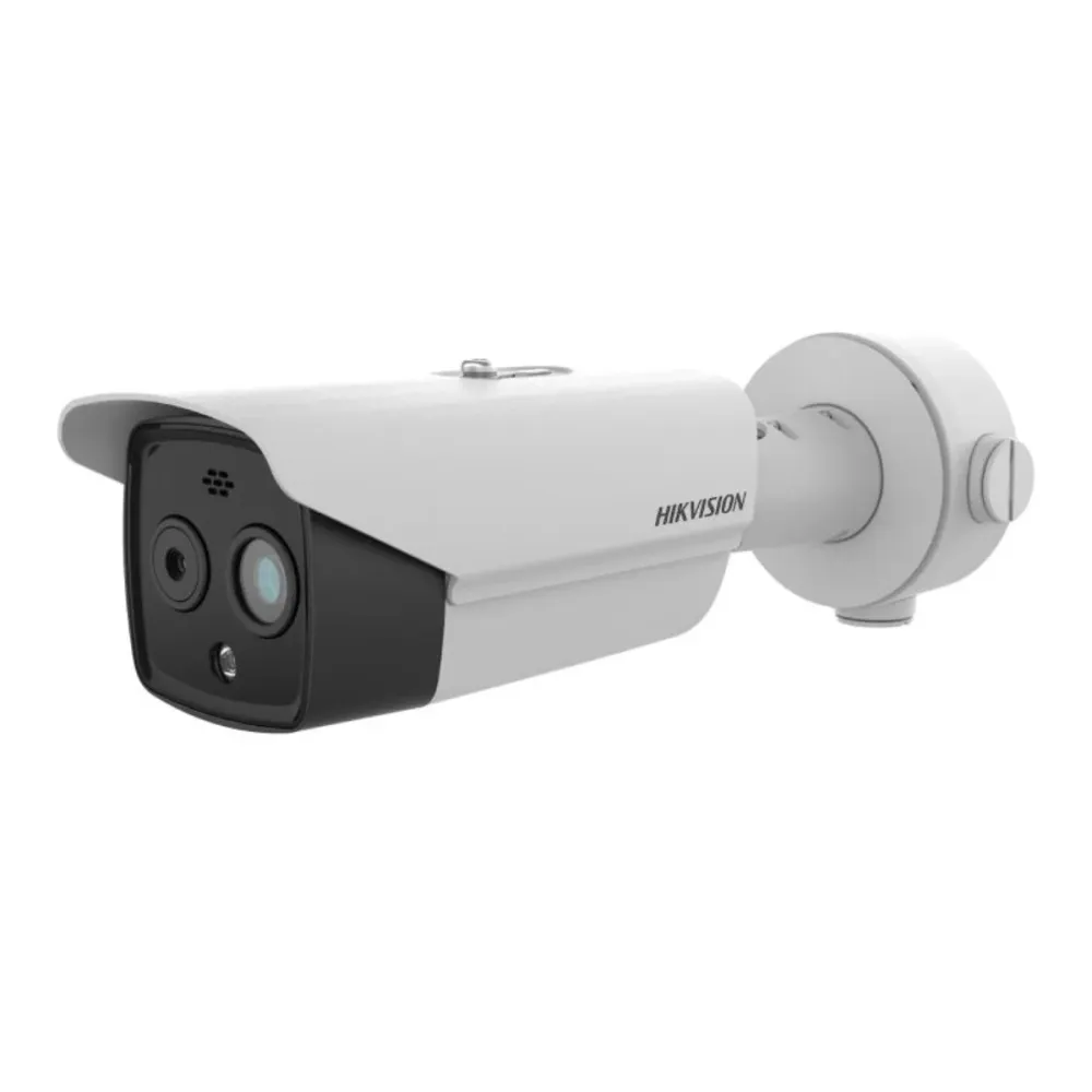 Câmara IP Térmica IP Hikvision HeatPro Bullet PoE 6.9mm 12μm Exterior IP67 - DS-2TD2628T-6/QA