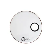 Pele Bombo 20" Aquarian SMPTCC20W 4 3/4" Off Set Hole White
