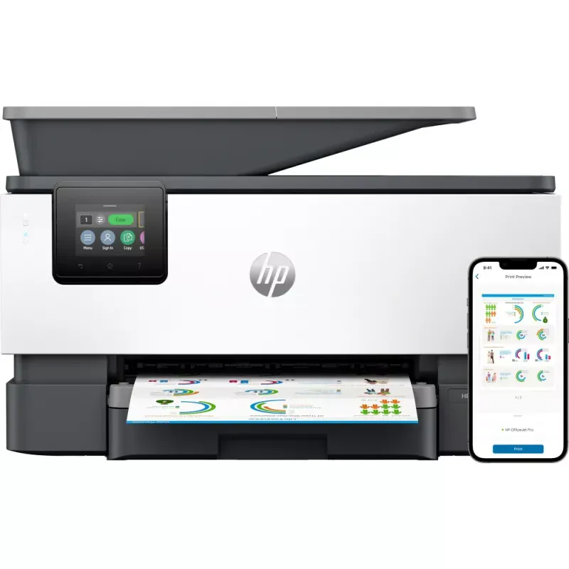 HP OFFICEJET PRO 9120B INKJET COLOR 20 PPM MULTIFUNCTIONAL CEMENT PRINTER