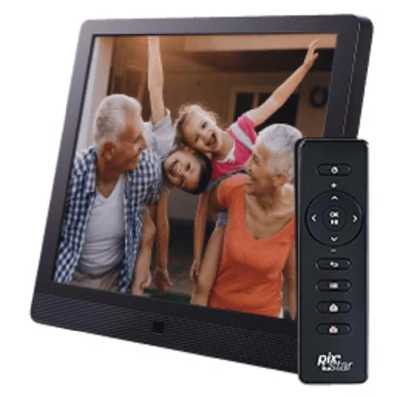 Moldura digital Pix-Star 15 15" Wi-Fi 8GB 1024x768 Preto
