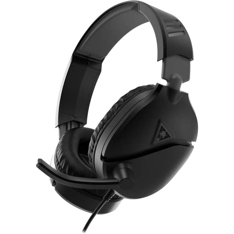 Auriculares Turtle Beach Recon 70 com fio 3,5 mm gaming multiplataforma preto