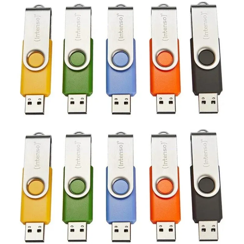 Pen Drive Intenso Basic Line Unidade Flash 4GB USB 2.0 Giratória