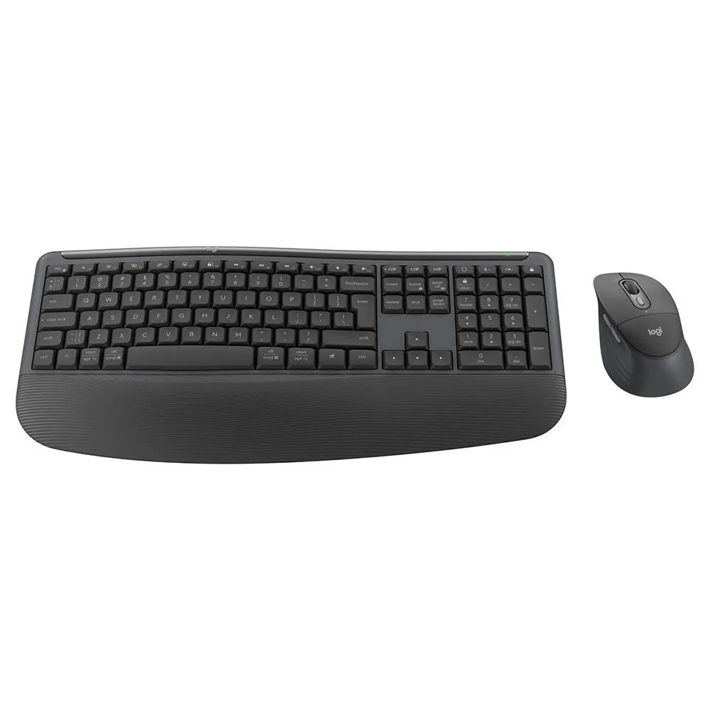 Teclado + Rato Logitech Signature Comfort Plus MK880 Bluetooth PT Graphite