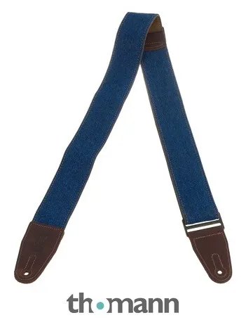 Levys Denim Strap 2" Blue