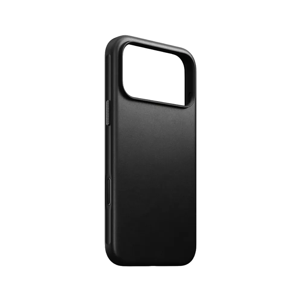 Capa Nomad Couro Moderno iPhone 17 Pro Max Preto
