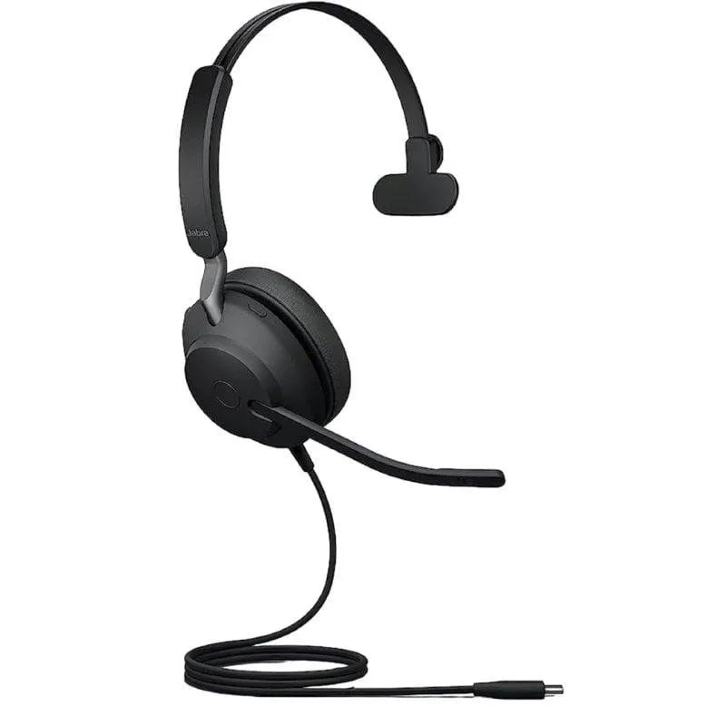 Jabra 24189-889-899 Evolve2 40 SE Auricular com Fio 24189-889-899