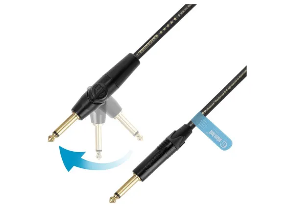Adam Hall 5 STAR FLIPJACK Instrument Cable 4.5m