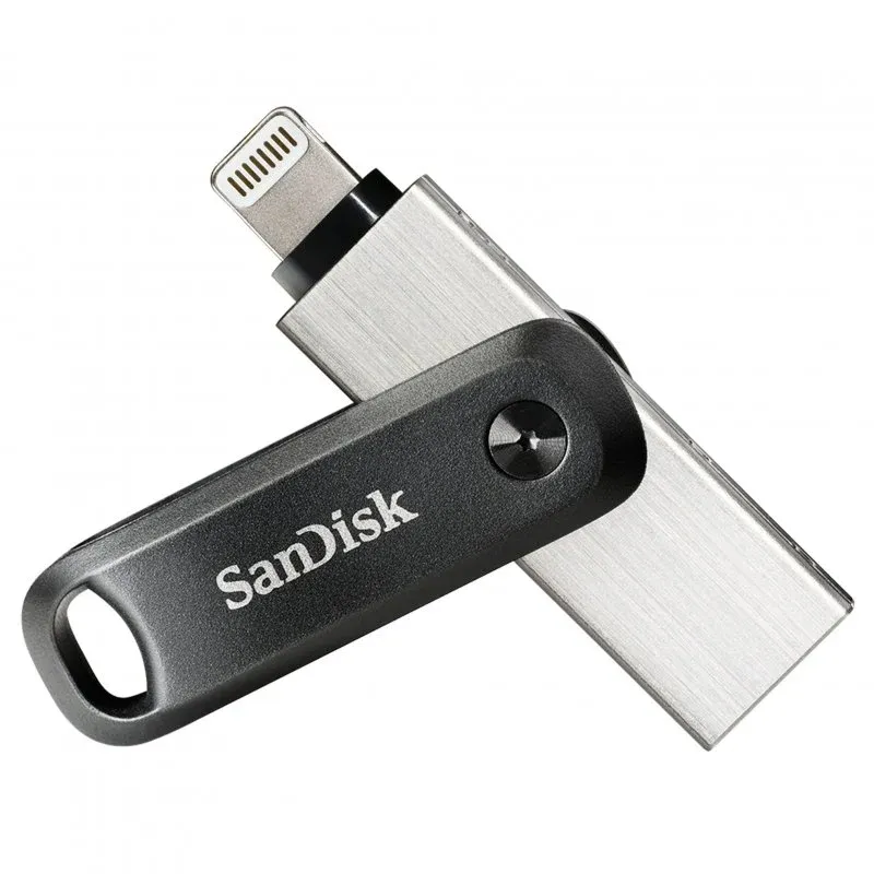Pen Drive Sandisk iXpand Go 256GB USB 3.0/Lightning