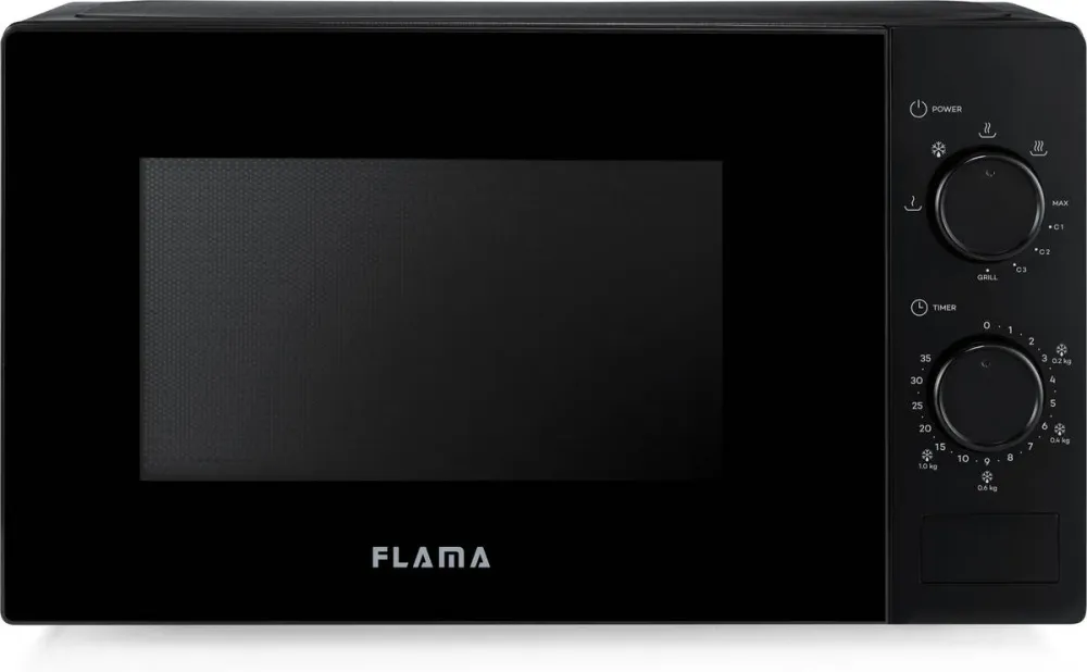 Micro-ondas FLAMA 1889FL (20 L - Com Grill - Preto)