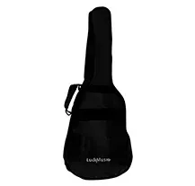 Saco Guitarra Clássica Ludimusic Logo 20B Preto 3/4 - 7/8