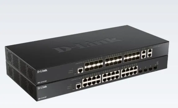 Switch D-Link 24 Portas x 10G Base-T + 4 x 10G/25G SFP28 ports Smart Managed