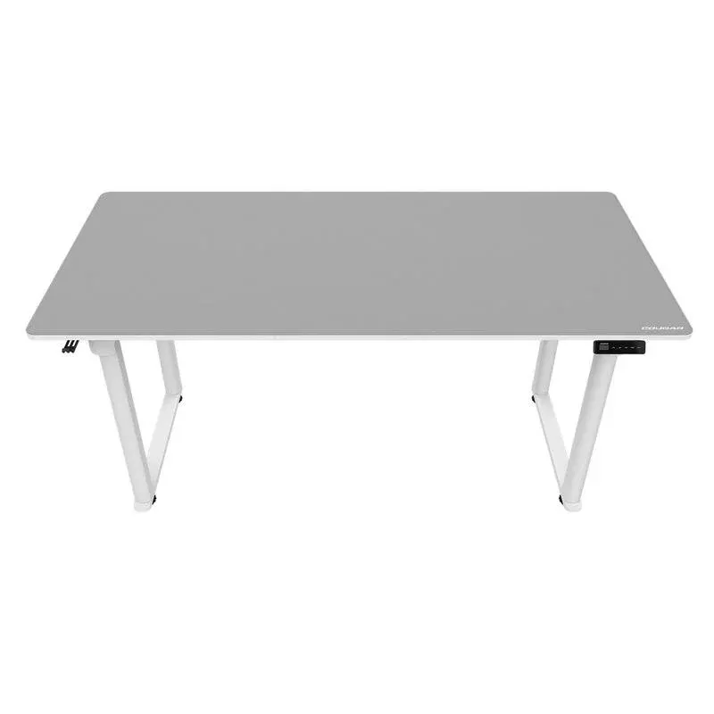 Mesa Gaming COUGAR 160cm Fibra de carbono Branca Ajuste elétrico