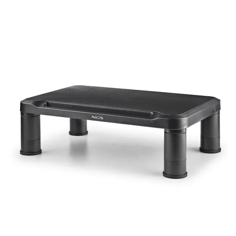 Suporte monitor NGS SCREEN STAND ajustável 20 kg preto plástico 380 mm
