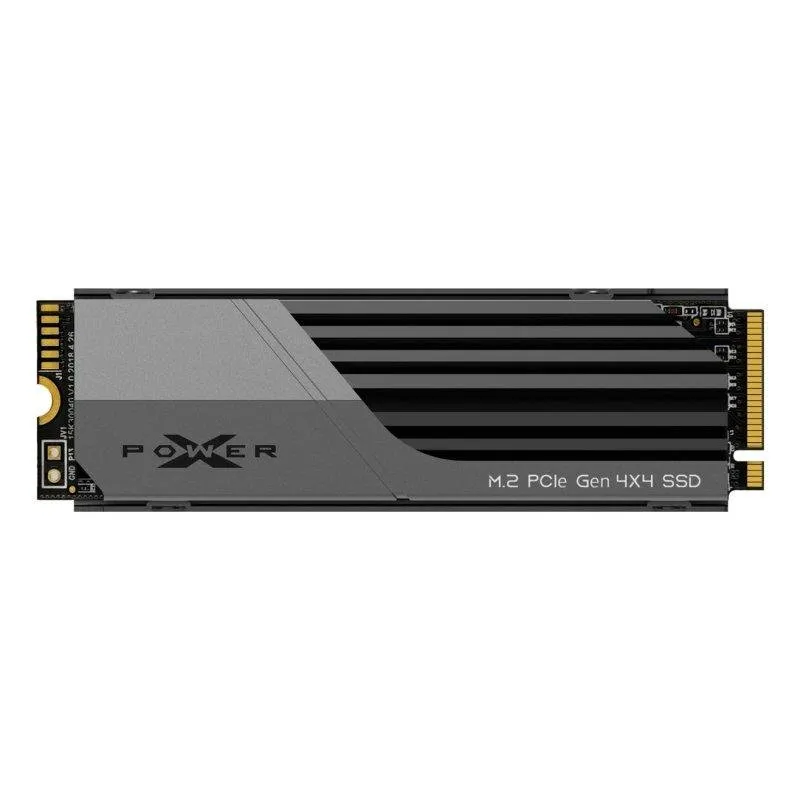 Disco Rígido Disco Duro Silicon Power XS75 1TB M.2 NVMe 7000MB/s Dissipador