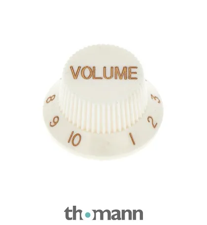 Harley Benton Parts Volume Poti Knob White